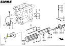 Ax cu flansa tocator de siloz CLAS JAGUAR 985714