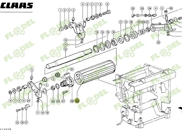 Valt presare CLAAS JAGUAR 986265