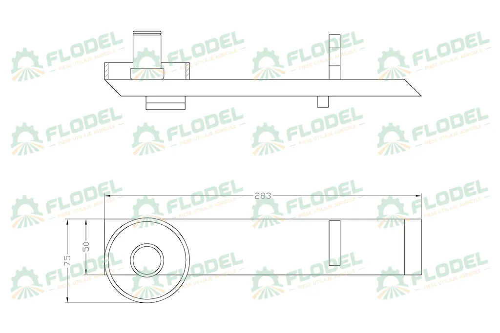 10060 Suport pinion intinzator header de porumb DOMINONI