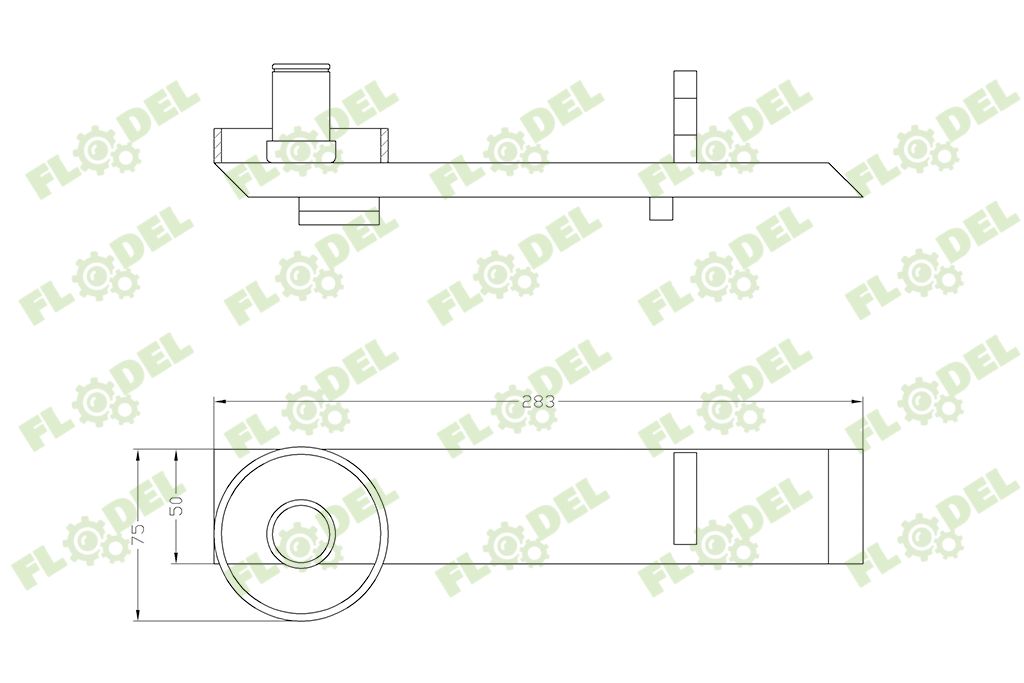 10060 Suport pinion intinzator header de porumb DOMINONI