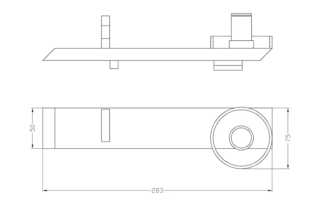 Suport stanga intinzator header de porumb DOMINONI 11252
