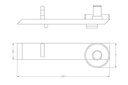 Suport stanga intinzator header de porumb DOMINONI 11252