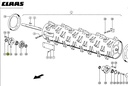 Flansa accelerator combina CLAAS 646552