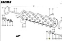 Butuc accelerator combina CLAAS 642934