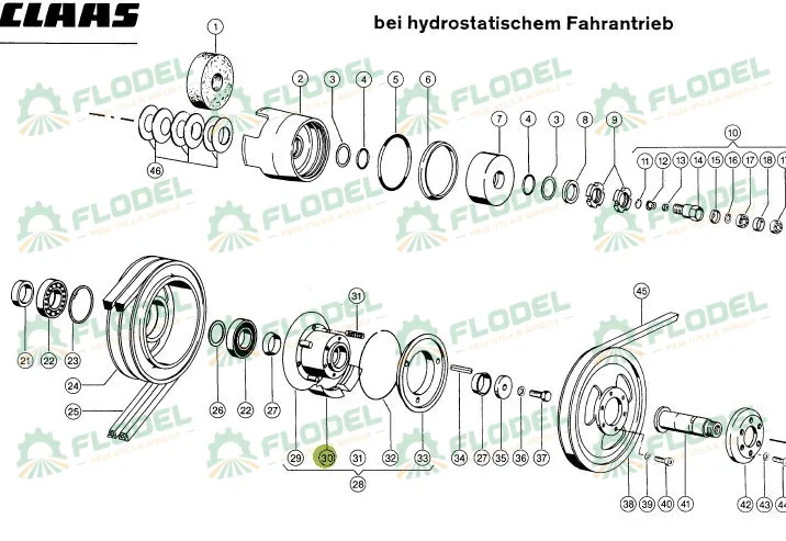 Segment frictiune 720778 (6 bc)