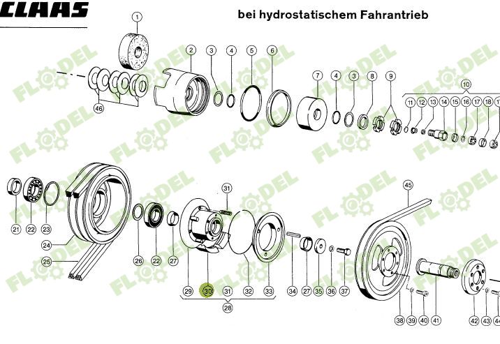 Segment frictiune 720778 (6 bc)