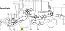 Curea combina CLAAS 603430 GATES