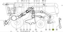 Curea combina CLAAS LEXION 644942 GATES