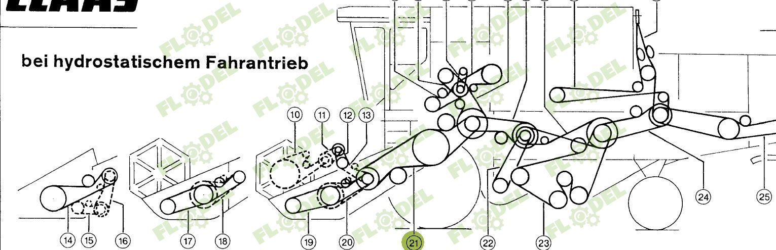 Curea GATES 644419
