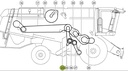 Curea combina agricola CLAAS 746506 GATES