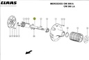 Ax combina CLAAS 657356