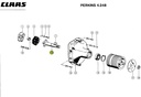 Ax motor combina CLAAS DOMINATOR 723511