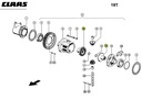 Pinion diferential combina CLAAS 677489