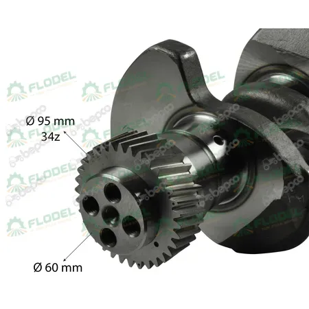 Arbore cotit motor tractor FENDT F312.200.310.010