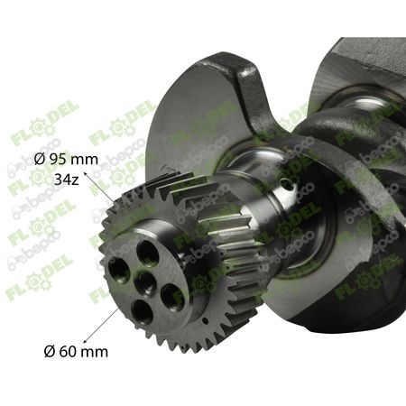 Arbore cotit motor tractor FENDT F312.200.310.010