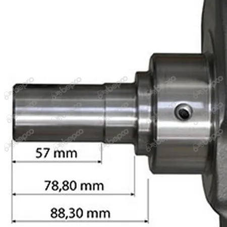 Arbore motor cu pinion tractor John Deere RE44468