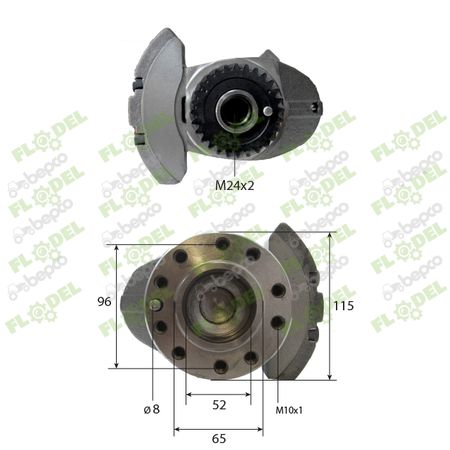 Arbore cotit motor tractor DEUTZ 02929340