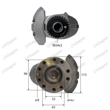 Arbore cotit motor tractor DEUTZ 02929340