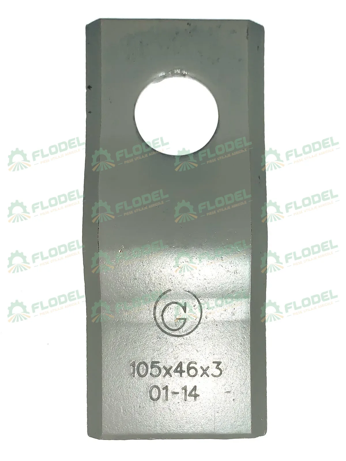 Cutit cositoare 105 x 46xØ-21