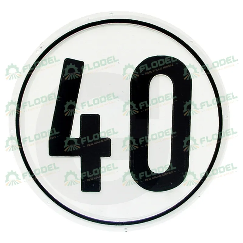 Abtibild - limitare viteza 40km