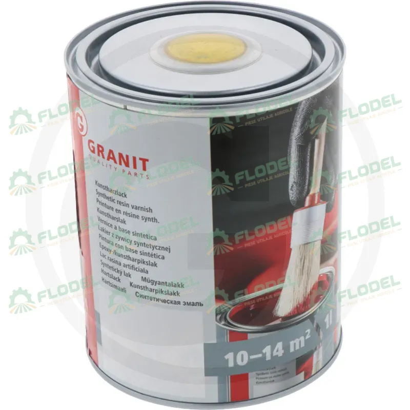 Vopsea cu intaritor galben JOHN DEERE 1l GRANIT