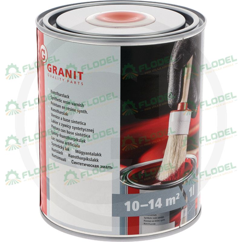 Vopsea cu intaritor Rosu CLAAS 1l GRANIT