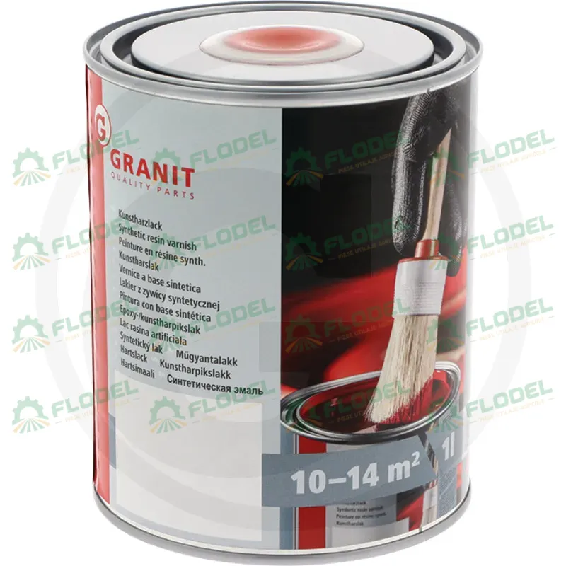 Vopsea cu intaritor Rosu CLAAS 1l GRANIT