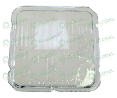 Sticla far tractor Same 125x125mm