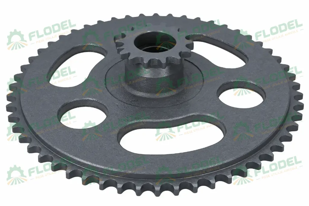 Pinion dublu rabator combina  CLAAS 673327 [Z14 / Z58]