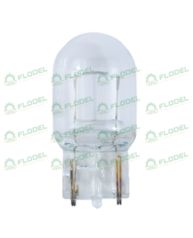 Bec cu soclu de sticla 12V5W ST.W2,1X9,5D ECO