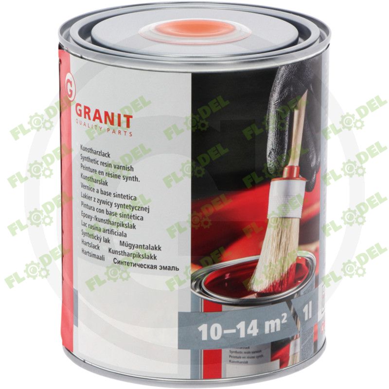 Vopsea cu intaritor portocaliu Kubota 1L GRANIT