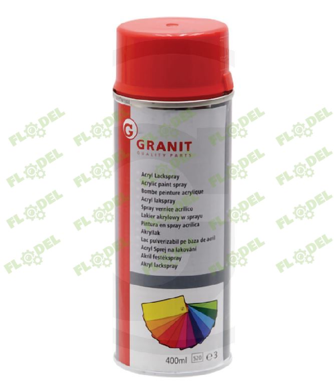 Spray rosu CLAAS 400ml GRANIT