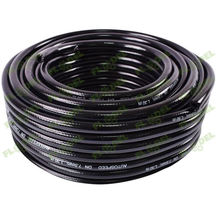 Furtun combustibil cu insertie textila fi8 d=7,5mm si D=14,5mm