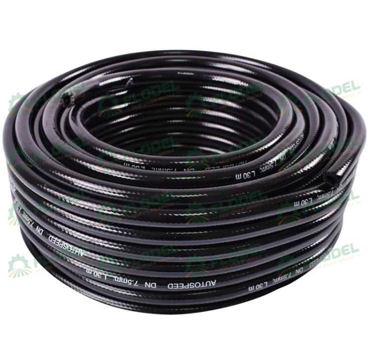 Furtun combustibil cu insertie textila fi8 d=7,5mm si D=14,5mm