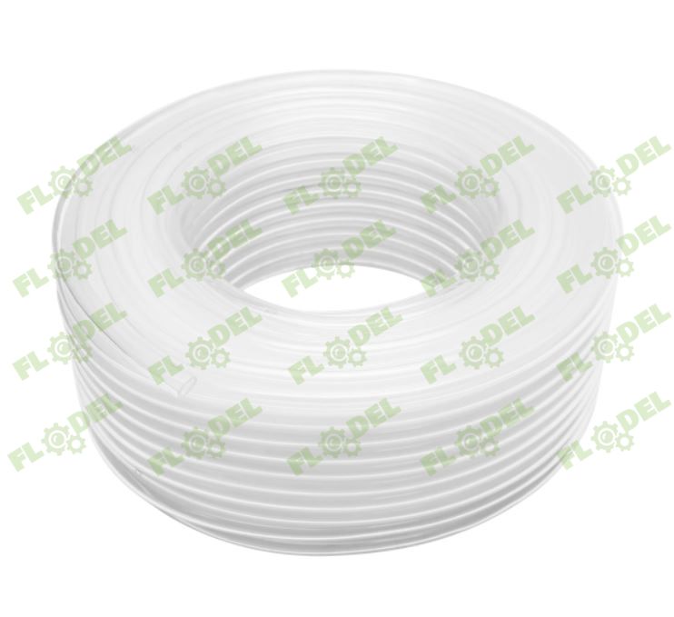 Furtun combustibil transparent fi10 d = 10 mm si D = 13 mm, 1m