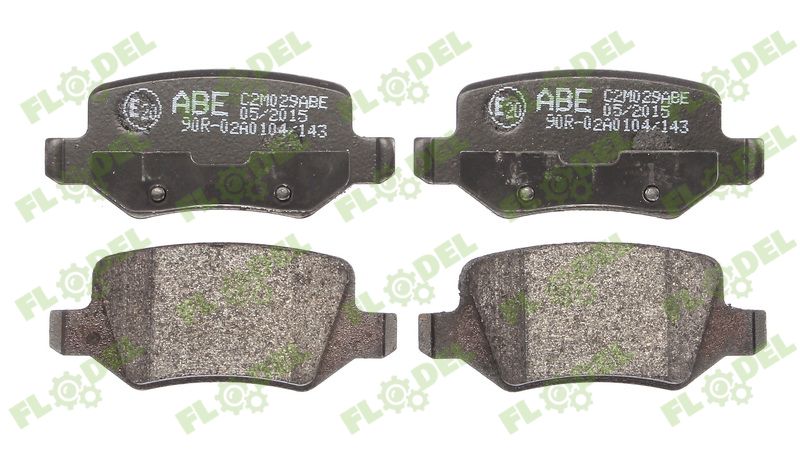 Set placute frana C2M029ABE