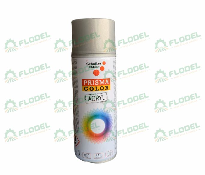Spray aluminiu alb Prisma Color RAL 9006