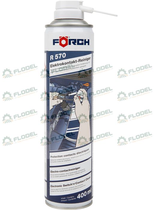 Spray curatat contacte electrice cu perie R570