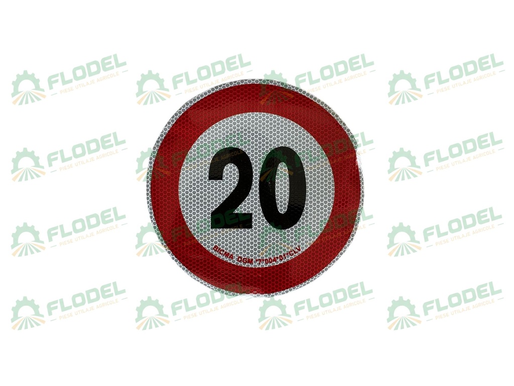 Abtibild - limitare viteza 20 km