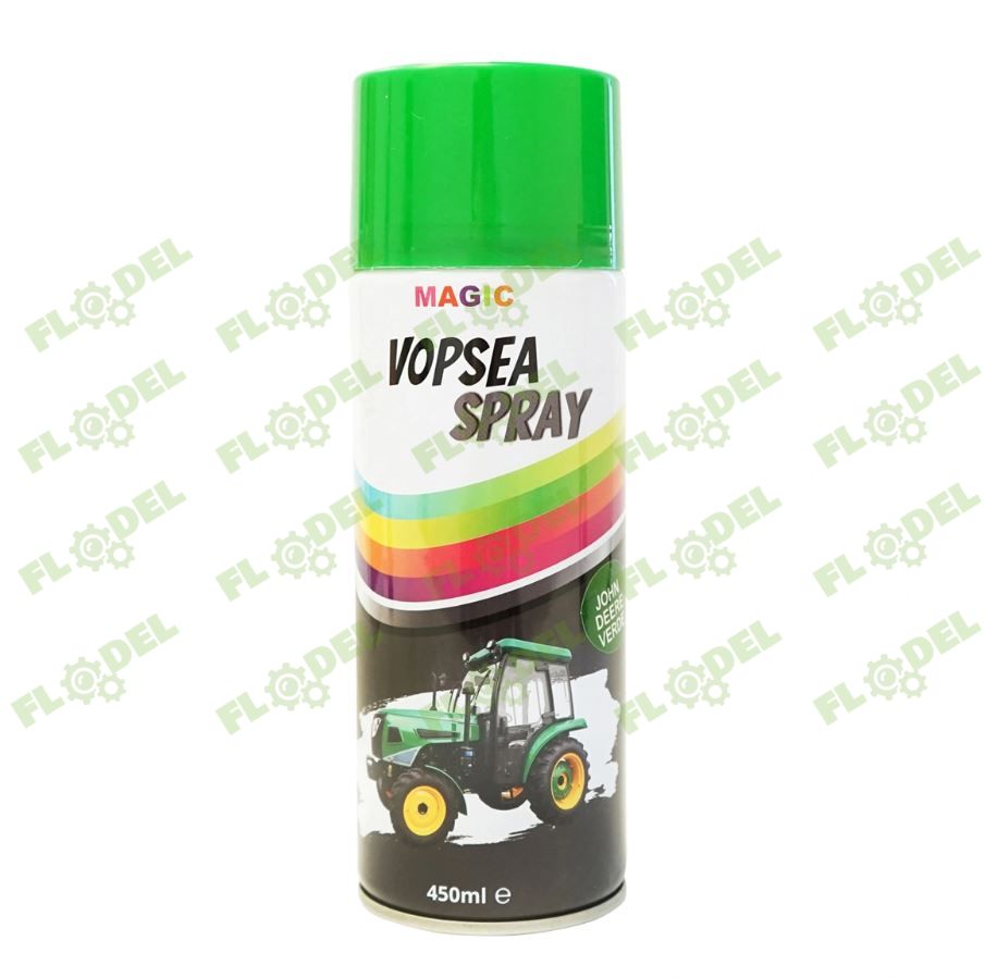 Spray verde John Deere 450ml - vopsea  profesionala cu uscare rapida