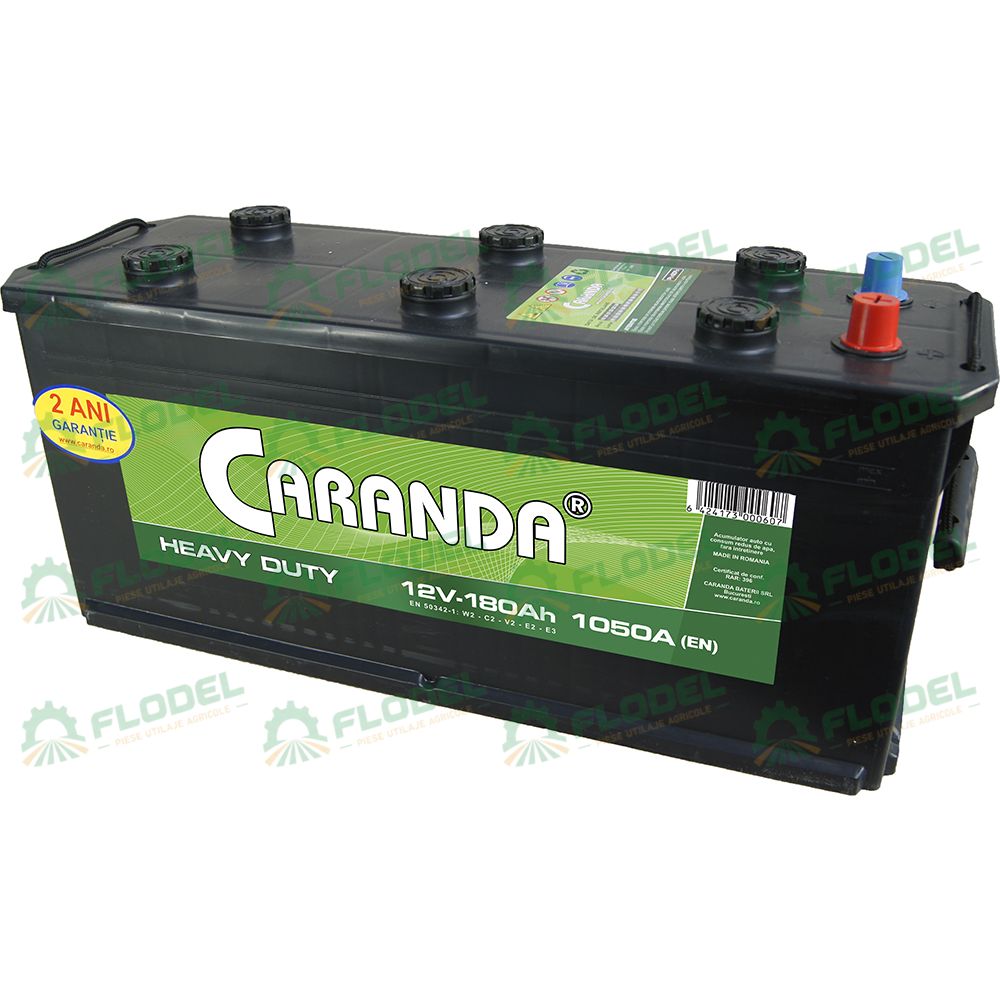 Baterie utilaje agricole Caranda Heavy Duty 180Ah 1100A