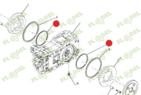 Simering cutie original CNH 5191498