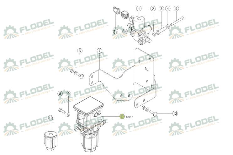 Filtru adblue original CLAAS 999949