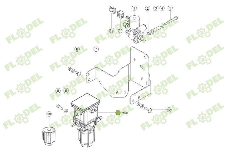 Filtru adblue original CLAAS 999949