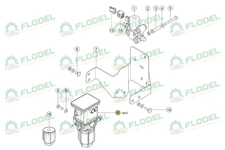 Filtru adblue original CLAAS 999949