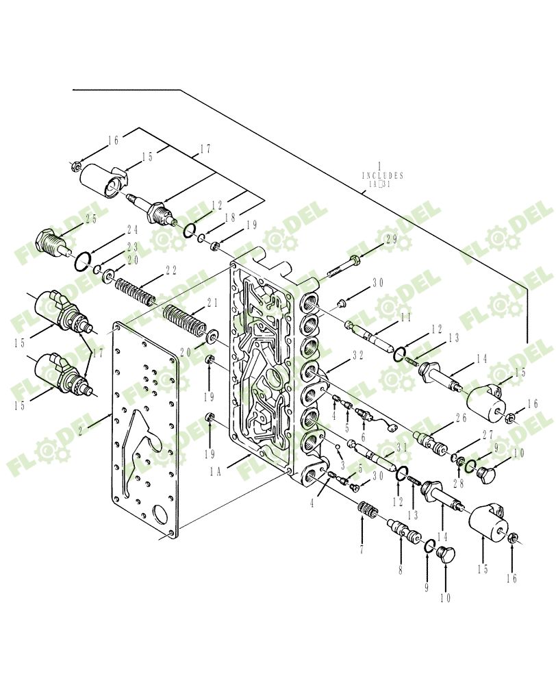 Garnitura cutie de viteze New Holland 86500760
