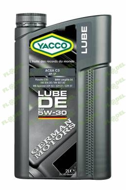 Ulei de motor YACCO LUBE DE 5W-30, 2L
