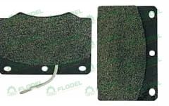 Set placute frana 2 buc 98x15x68mm AL66391
