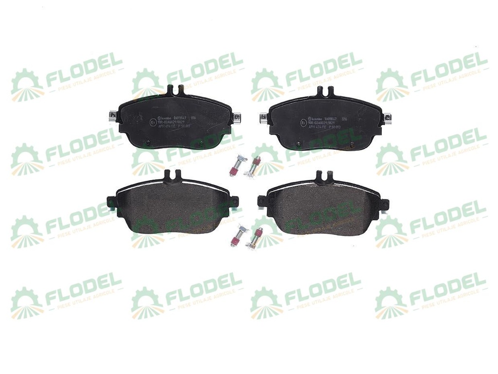 Set placute frana  P 50 093