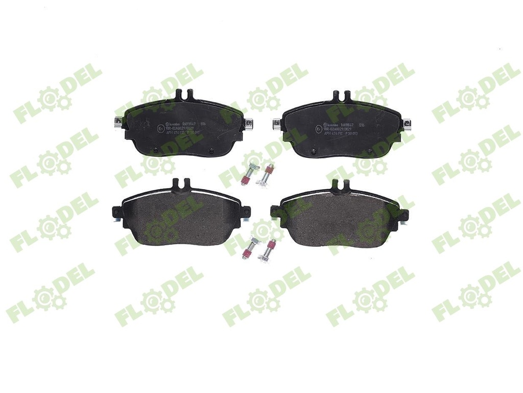 Set placute frana  P 50 093
